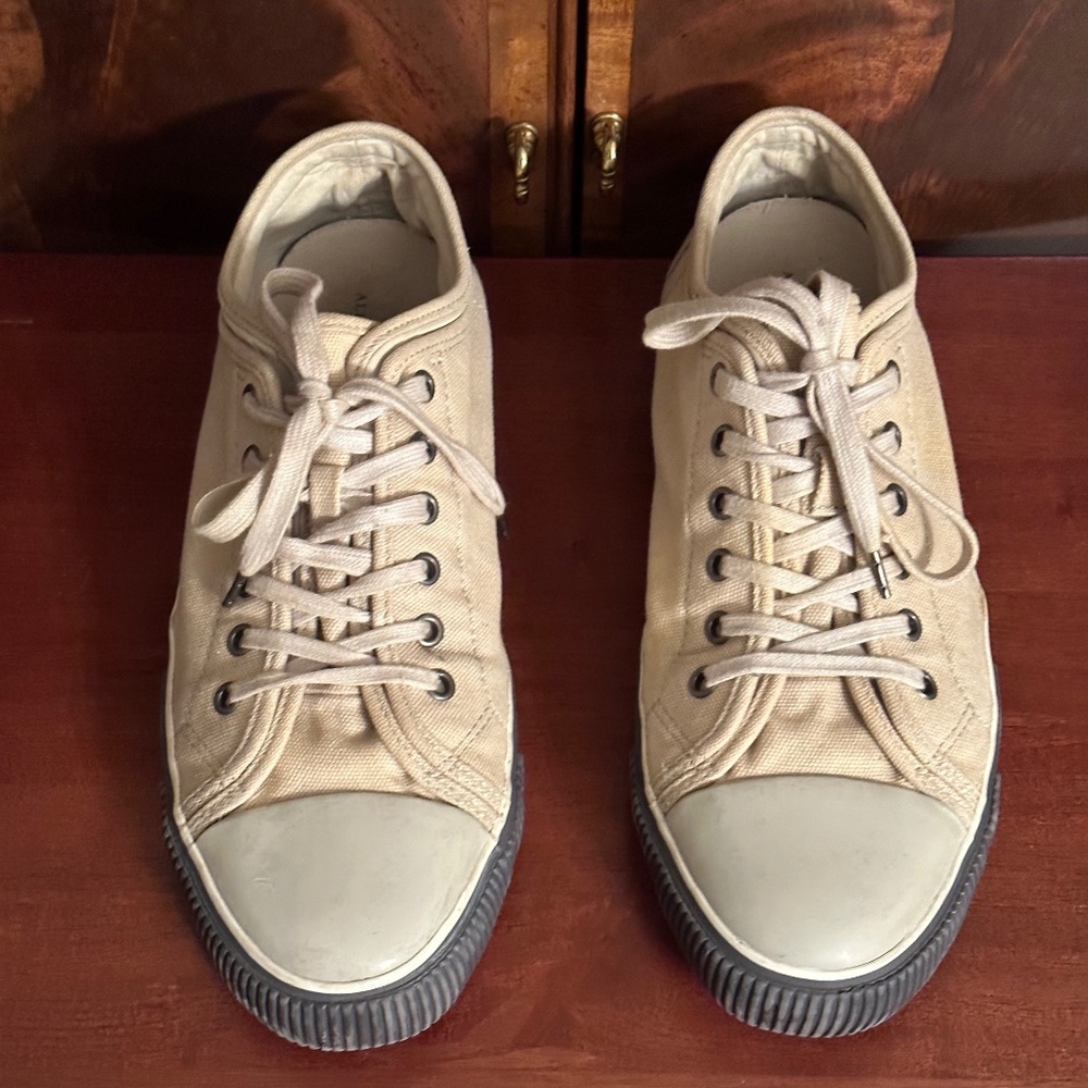 ALLSAINTS Men’s Off White Sneakers